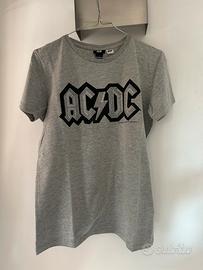 T-shirt AC/DC Grigio di H&M tg S