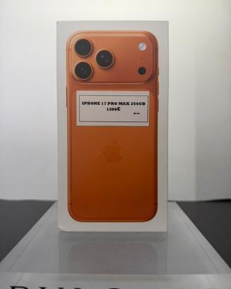 IPHONE 17 PRO MAX 256GB SIGILLATO PROMO