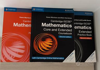 Set 3 Libri: Cambridge IGCSE Mathematics