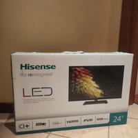 TV Hisense LED Life Reimagined con decoder esterno