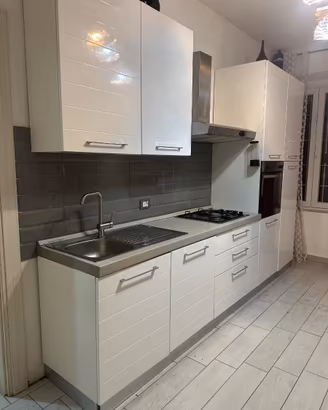 Cucina bianco laccato