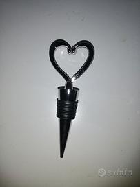 Tappi bottiglia a forma di cuore