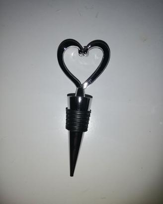 Tappi bottiglia a forma di cuore