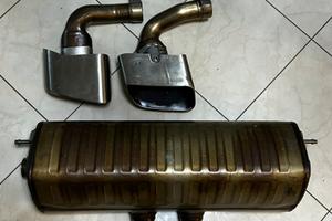 Scarico Porsche Cayenne marmitta e silenziatore 9y