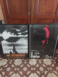 locandine film incorniciati