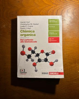 Chimica oganica “Dal carbonio alle biomolecole”