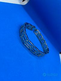 Bracciale in acciaio marca Anyma, design elegante