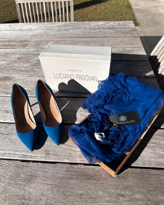Scarpe n 36,5 più stola firmata