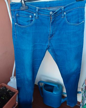 jeans Levi's 520 W 32 L 32 pantaloni NO