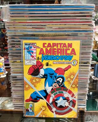 Capitan America e i Vendicatori 1/82 cpl edicola