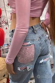 Pantaloni jeans denim