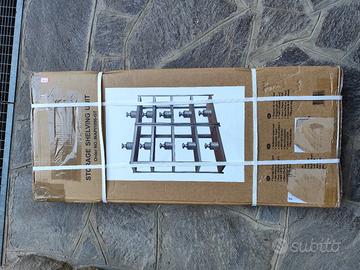 Scaffali in ACCIAIO   NUOVI Imballati 