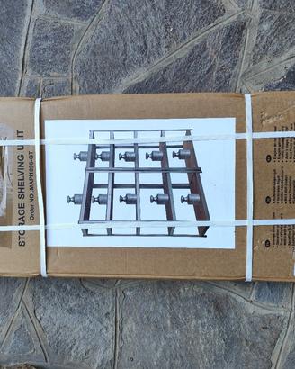 Scaffali in ACCIAIO   NUOVI Imballati 