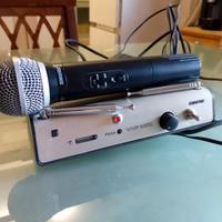 radio microfono shure 