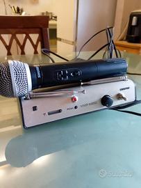 radio microfono shure 