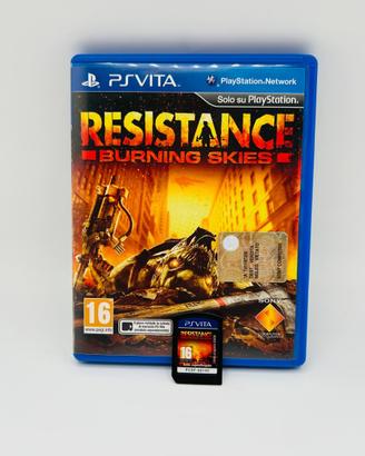 Resistance: Burning Skies per PS Vita  Scatola CIB