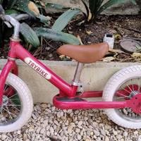 bicicletta vintage senza pedali per bimbi trybike