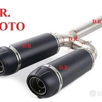 SCARICHI FZ6 SPORTIVI CON COLLETTORE SPECIFICO