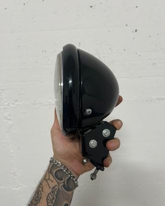 Fanale originale Honda Shadow VT600 nero lucido