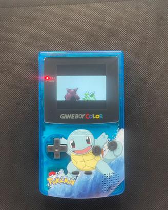 Gameboy color nintendo Squirtle lcd ips 2,6 pokemo