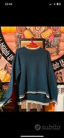 Maglione blu