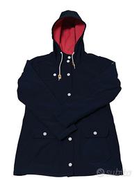 DERBE giacca parka lungo cappuccio donna tg. M
