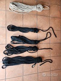 Set cime e molle d'ormeggio