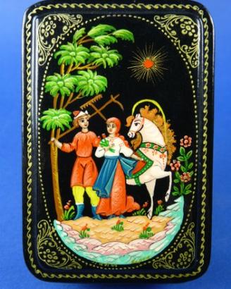 Scatola di lacca Russa