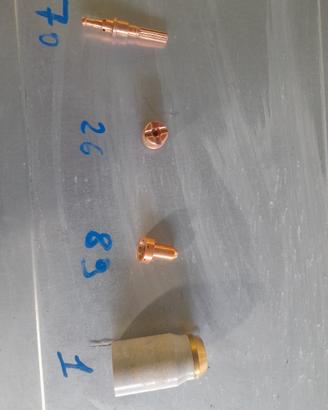 parti di ricambio per torcia plasma
