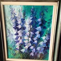 Dipinto quadro olio fuori