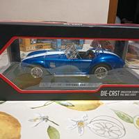 MODELLINO SHELBY 1965  COBRA  BLU 124
