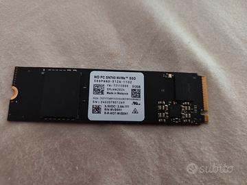 WD SSD SN740 Nvme 