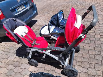 passeggino gemellare e fratellare