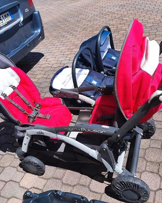 passeggino gemellare e fratellare