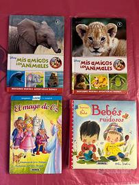 SVUOTATUTTO   4  libri  per  bambini  in  spagnolo
