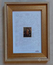 Quadro Artistico Antico Trident Stampa 1671

