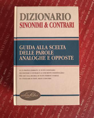 Dizionario sinonimi 