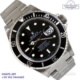 ROLEX Submariner Date 16610 D38 Series Luminova