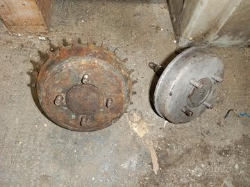 tamburo perno anteriore vespa piaggio 125 vnb 150 