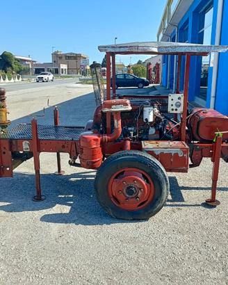 gruppo motopompa con motore Fiat 4 cilindri