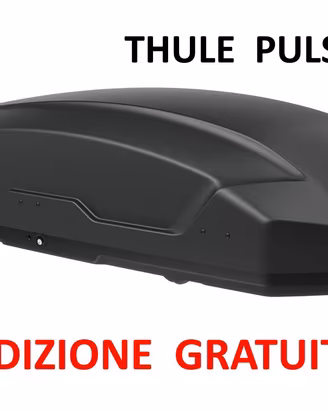 Box auto portatutto Thule Pulse 2 L Nero opaco SAT