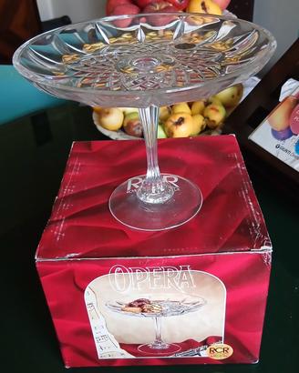 alzatina di cristallo  RCR