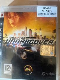 Gioco PS 3 Need For Speed Undercover