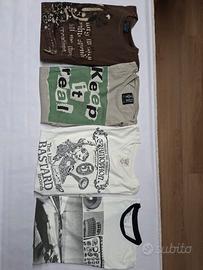 gruppo dinamico 4 T-shirt ragazzo tg M usate