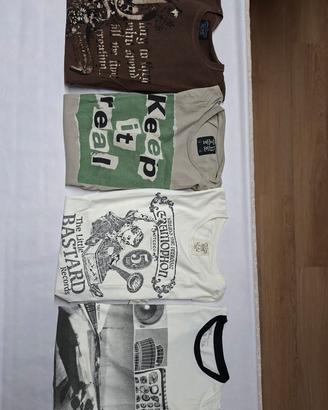 gruppo dinamico 4 T-shirt ragazzo tg M usate