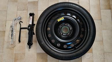 Ruotino scorta 125/70 R17 (golf,clio,swift,ecc)