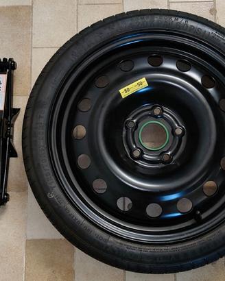 Ruotino scorta 125/70 R17 (golf,clio,swift,ecc)