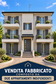 PALAZZINA COMPOSTA DA DUE APPARTAMENTI A SALZANO