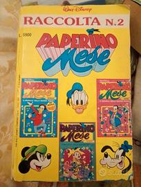Fumetto W. Disney Raccolta n.2 Paperino Mese 1989