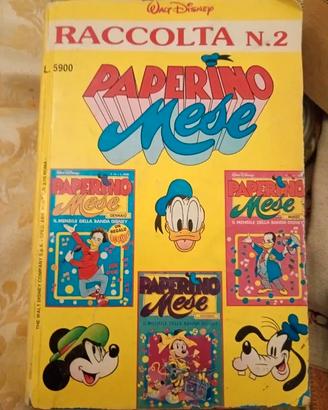 Fumetto W. Disney Raccolta n.2 Paperino Mese 1989